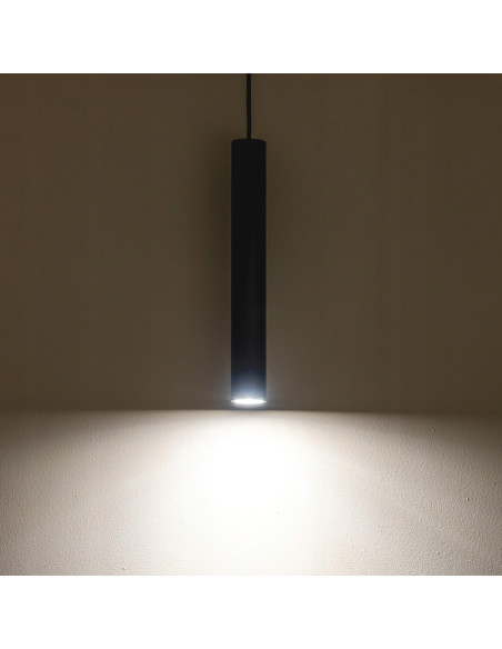 Nowodvorski MODERN Wiszący spot sufitowy grafitowy regulowana długość GU10 1-punktowy 130 cm