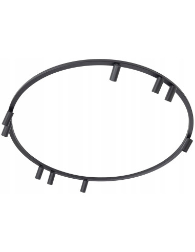 Plafon NOWODVORSKI FOURTY 9x GU10 czarny regulowane spoty minimalistyczny 11950