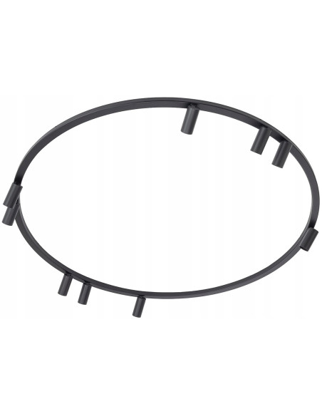 Plafon NOWODVORSKI FOURTY 9x GU10 czarny regulowane spoty minimalistyczny 11950
