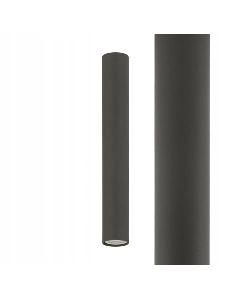 Nowodvorski CAMELEON FOURTY Klosz stalowy Umbra Gray do oświetlenia LED GU10 jednolity, elegancki