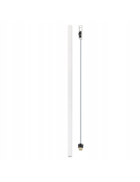 Nowodvorski FOURTY XL Lampa sufitowa reflektor GU10 110 cm biały aluminium, nowoczesna