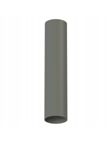 Nowodvorski Fourty 10884 – Szary plafon sufitowy LED GU10 aluminiowy, 1-punktowy (Ø5 cm)