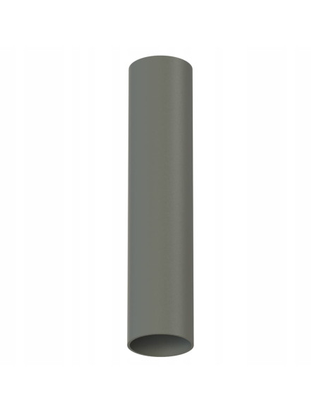 Nowodvorski Fourty 10884 – Szary plafon sufitowy LED GU10 aluminiowy, 1-punktowy (Ø5 cm)