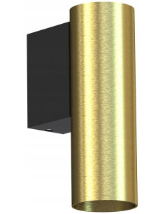Nowodvorski FOURTY kinkiet minimalistyczny czarny-złoty GU10 12 cm LED atmosferyczny 2