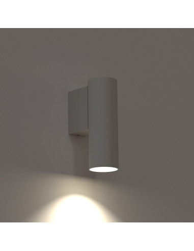 Kinkiet ścienny LED Nowodvorski FOURTY szary GU10 minimalistyczny metalowy 10888