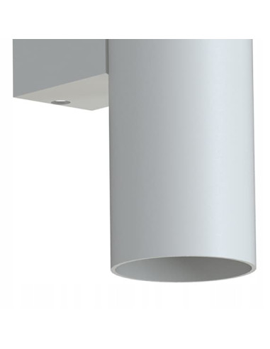Kinkiet ścienny LED Nowodvorski FOURTY szary GU10 minimalistyczny metalowy 10888