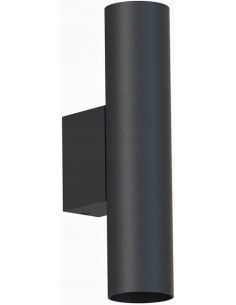 Nowodvorski FOURTY 10753 – Czarny kinkiet ścienny LED GU10 2-punktowy, nowoczesny, metalowy, 18 cm 2