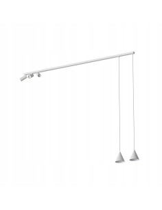 Nowodvorski FOURTY V 11446 Lampa sufitowa 5xGU10 biała nowoczesna do kuchni/jadalni 150 cm