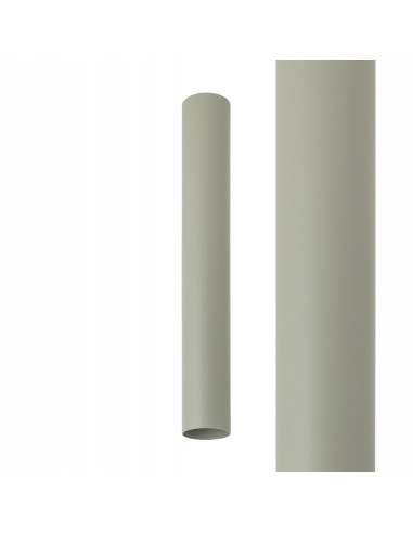 Klosz CAMELEON FOURTY M 12144 szałwiowy | Nowodvorski – metalowy klosz cylindryczny GU10 LED