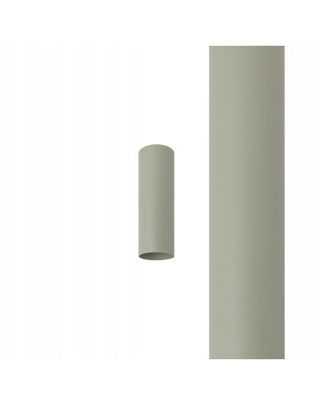 Nowodvorski Klosz CAMELEON FOURTY S zielony metalowy tuba GU10 12,3 cm modern