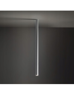 Nowodvorski Fourty 10822 — natynkowy reflektor sufitowy tuba 90 cm GU10 biały, aluminium