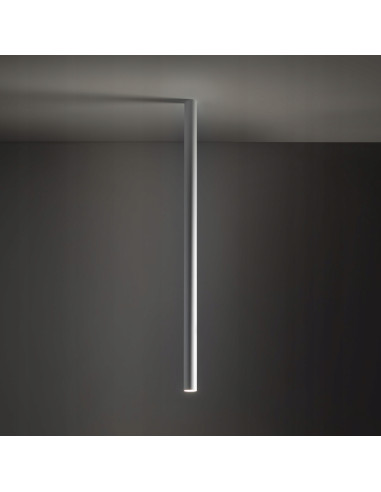 Nowodvorski Fourty 10822 — natynkowy reflektor sufitowy tuba 90 cm GU10 biały, aluminium