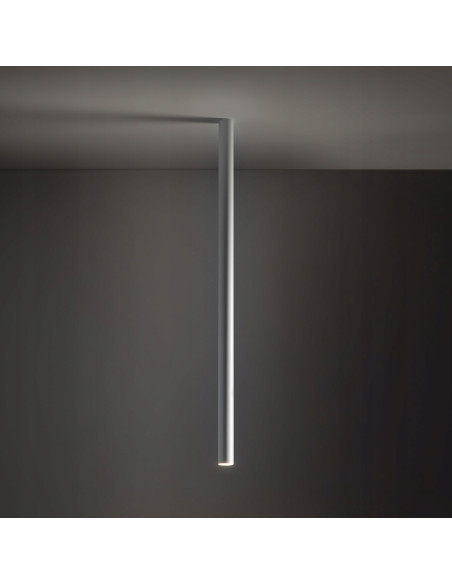 Nowodvorski Fourty 10822 — natynkowy reflektor sufitowy tuba 90 cm GU10 biały, aluminium