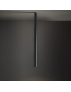Nowodvorski FOURTY 10896 – sufitowa tuba punktowa GU10 szary jedwabisty, aluminium, 1-pkt, LED 10W