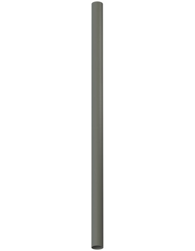 Nowodvorski FOURTY 10896 – sufitowa tuba punktowa GU10 szary jedwabisty, aluminium, 1-pkt, LED 10W