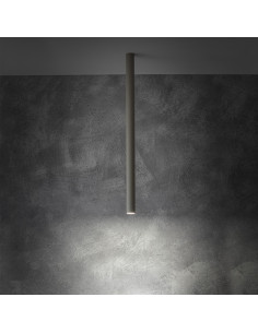 Nowodvorski FOURTY 10886 — Podłużna lampa sufitowa GU10 szara industrialna loft 75 cm, aluminium