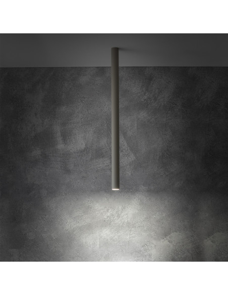 Nowodvorski FOURTY 10886 — Podłużna lampa sufitowa GU10 szara industrialna loft 75 cm, aluminium