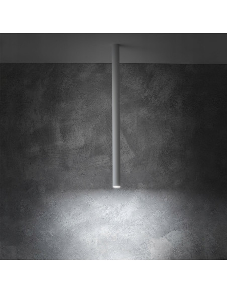 Plafon sufitowy NOWODVORSKI FOURTY 10887 szary GU10 LED minimalistyczny 1-punktowy aluminiowy