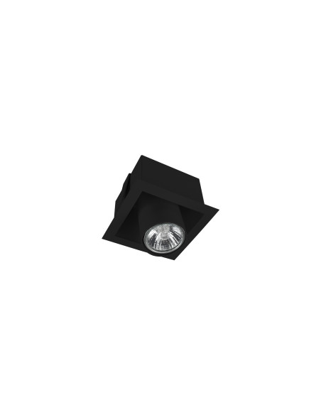 Nowodvorski DOWNLIGHT EYE MOD 8937 – wpust sufitowy czarny GU10, punktowe oświetlenie TV/obrazy 1-pkt
