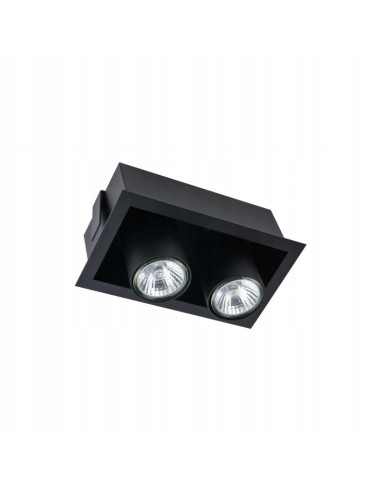 Nowodvorski DOWNLIGHT EYE MOD 8937 – wpust sufitowy czarny GU10, punktowe oświetlenie TV/obrazy 1-pkt