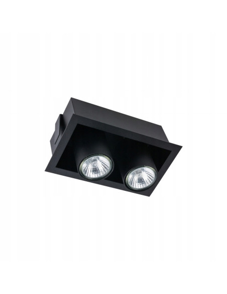 Nowodvorski DOWNLIGHT EYE MOD 8937 – wpust sufitowy czarny GU10, punktowe oświetlenie TV/obrazy 1-pkt