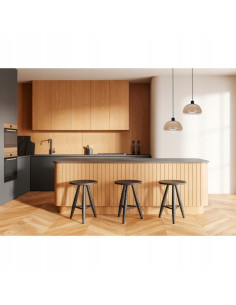 Italux APIRO – Wisząca lampa z bursztynowym plisowanym kloszem, E27, czarna, 24.5 cm 2