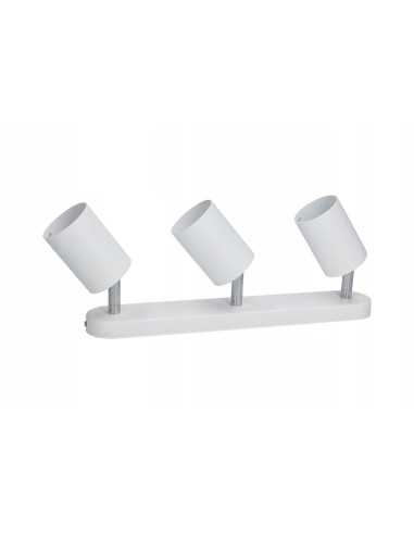 Nowodvorski EYE SPOT 6016 – biały sufitowy spot 3-punktowy GU10, metalowy, nowoczesny