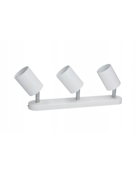 Nowodvorski EYE SPOT 6016 – biały sufitowy spot 3-punktowy GU10, metalowy, nowoczesny