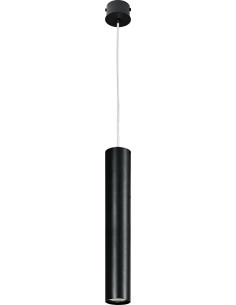 Nowodvorski Eye 6841 – Lampa wisząca GU10 czarna, 1-punktowa, metalowa, nad stół/wyspę, 120 cm