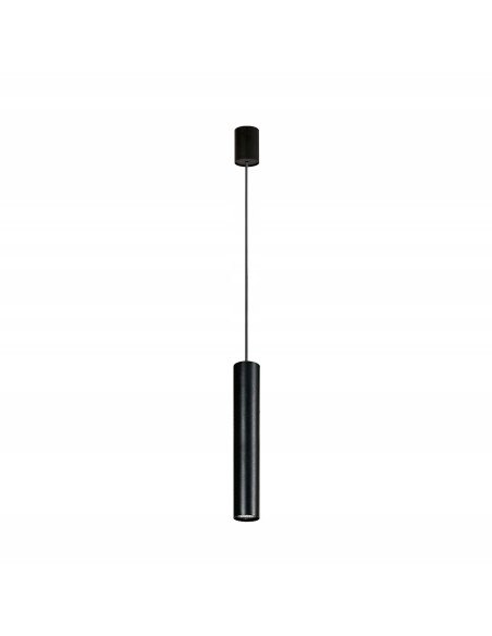 Nowodvorski Eye 6841 – Lampa wisząca GU10 czarna, 1-punktowa, metalowa, nad stół/wyspę, 120 cm