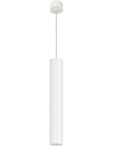 Nowodvorski EYE 5455 – Wisząca lampa tuba GU10 biała, nowoczesna 120 cm