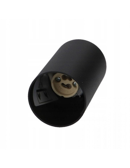 Nowodvorski EYE S – Czarny spot sufitowy GU10, metalowy, minimalistyczny, 1x35W (kod 6836)