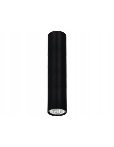 Nowodvorski Eye Spot 6837 – czarny natynkowy spot sufitowy GU10, 1-pkt, 25 cm, industrialny