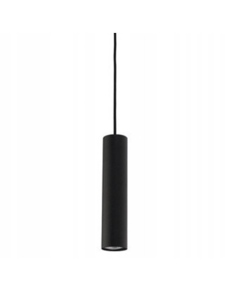 Nowodvorski PROFILE EYE 9338 – czarny zwis szynowy GU10, tubowy klosz 25cm, 150cm długości