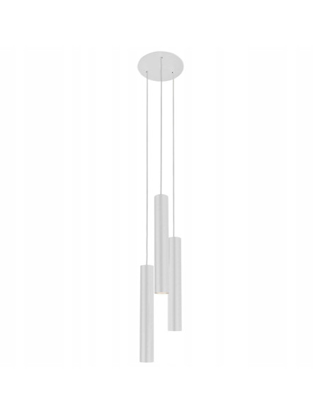 Nowodvorski EYE L 8916 – wisząca lampa 3-tubowa biała GU10, 130 cm, nowoczesna do salonu i jadalni