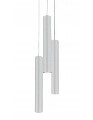 Nowodvorski EYE L 8916 – wisząca lampa 3-tubowa biała GU10, 130 cm, nowoczesna do salonu i jadalni