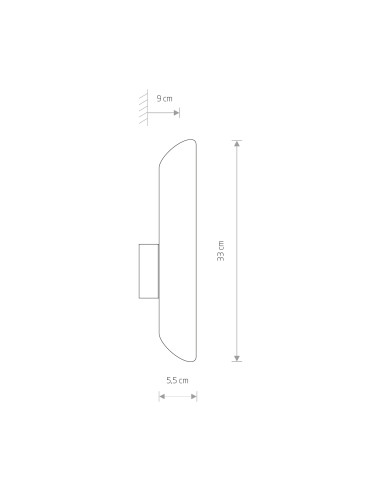 Nowodvorski Eye Wall Cut 7993 – Biały Kinkiet LED 2xGU10, Nowoczesny, Aluminium, 33 cm