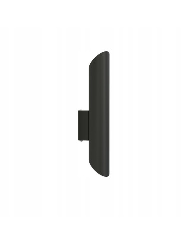 Nowodvorski EYE WALL CUT kinkiet ścienny 2-punktowy czarny GU10 33 cm nowoczesny metalowy