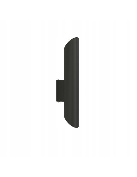 Nowodvorski EYE WALL CUT kinkiet ścienny 2-punktowy czarny GU10 33 cm nowoczesny metalowy