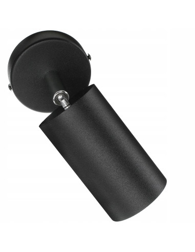 Nowodvorski EYE SPOT 6018 – sufitowy punktowy reflektor natynkowy GU10 czarny, nowoczesny (1x10W)