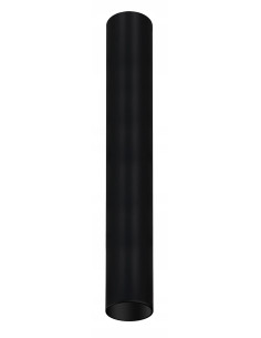 Nowodvorski Klosz Tuba CAMELEON EYE CZARNY 40 cm – metal, GU10, nad wyspę lub strefę
