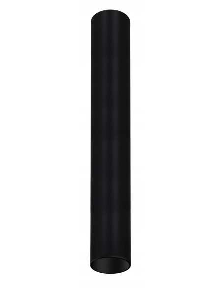 Nowodvorski Klosz Tuba CAMELEON EYE CZARNY 40 cm – metal, GU10, nad wyspę lub strefę