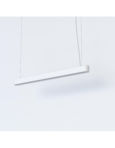 Nowodvorski SOFT PREMIUM Lampa wisząca LED 150 cm Biała, neutralna barwa światła, biuro/open space