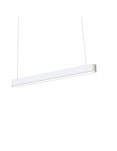 Nowodvorski SOFT PREMIUM Lampa wisząca LED 150 cm Biała, neutralna barwa światła, biuro/open space