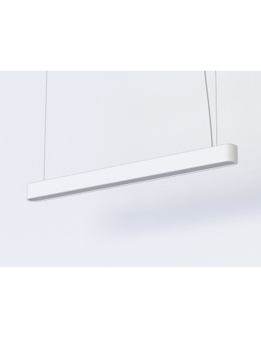 Nowodvorski SOFT PREMIUM Lampa wisząca LED 150 cm Biała, neutralna barwa światła, biuro/open space