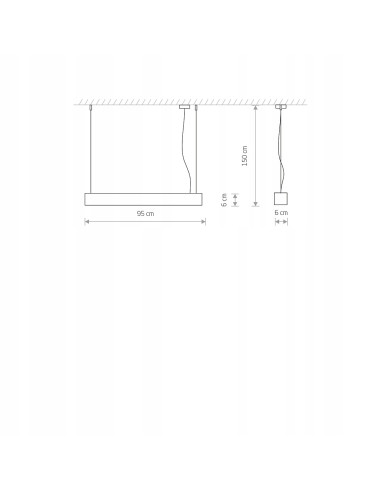 Nowodvorski SOFT PREMIUM Lampa wisząca LED 150 cm Biała, neutralna barwa światła, biuro/open space