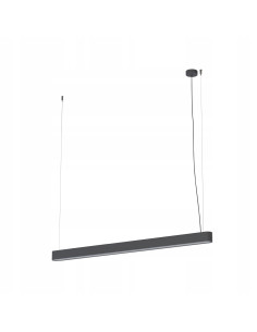 Nowodvorski SOFT Lampa wisząca LED 120x6 grafitowa - slim, minimalistyczna, 22W, neutralna biel 2