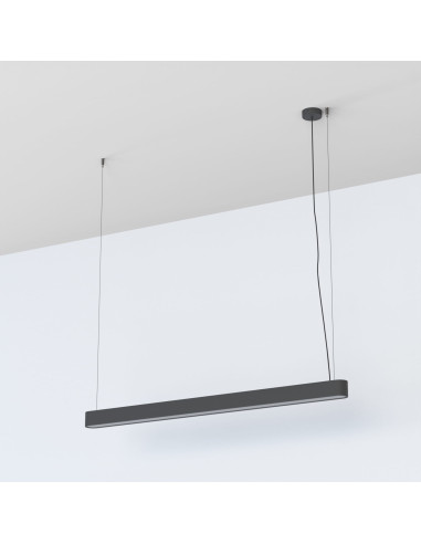 Nowodvorski SOFT Lampa wisząca LED 120x6 grafitowa - slim, minimalistyczna, 22W, neutralna biel