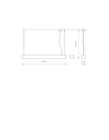 Nowodvorski SOFT Lampa wisząca LED 120x6 grafitowa - slim, minimalistyczna, 22W, neutralna biel