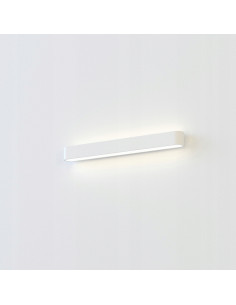 Nowodvorski SOFT WALL LED 63x6 cm biały kinkiet liniowy z LED T8, ciepła biała, 11W, aluminium